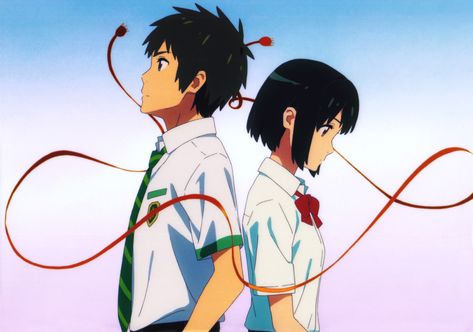 Your Name Anime Painting, Your Name Anime Sketch, Your Name Sketch, Your Name Painting, Your Name Drawing, Mitsuha And Taki, Diwali Drawing, Anime Canvas Painting, Name Drawings