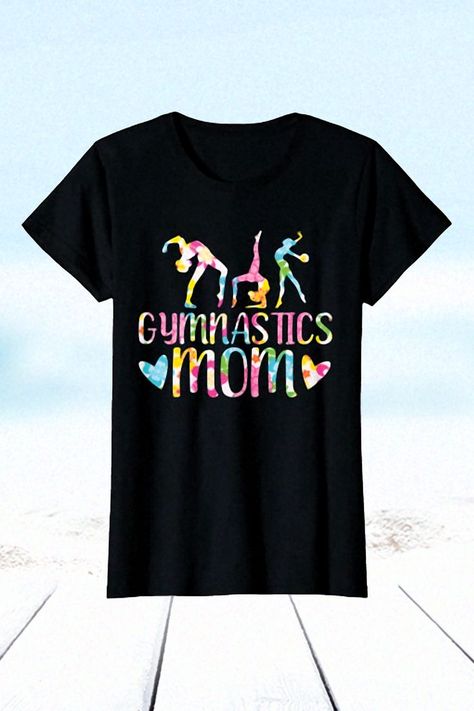 Gymnastics Mom Shirt Gymnastics Uniforms, I Love Gymnastics, Gymnastics Mom Shirt, Gymnastics Shirts, Girls Gymnastics, Gymnastics Mom, Mom Outfit, Dance Gifts, Artistic Gymnastics