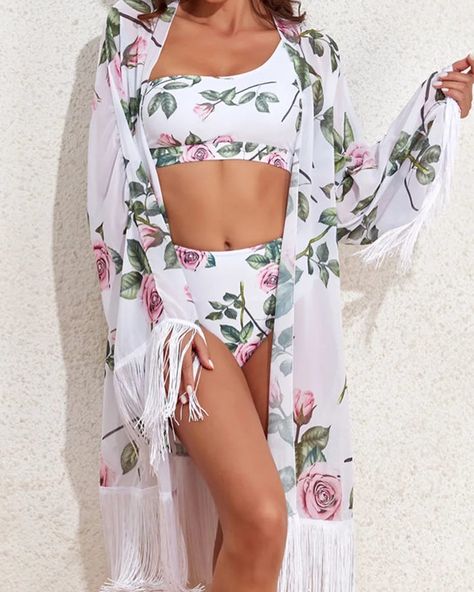 'IRENA' SWIMWEAR 🎯 Price $61 6 Colors S-XL Size ➡️Swimwear collection 🎯 Escapexit.com Floral Fit, 2 Piece Swimsuits, Girly Art Illustrations, Sweater Boots, Prom Outfits, Outwear Jackets, Swimwear Outfit, Girly Art, Swimsuit Tops