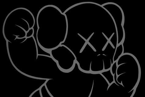 Kaws Wallpapers Black, Black Kaws, Kaws Iphone Wallpaper, Kaws Wallpaper, 4k Wallpaper Iphone, Mac Wallpaper, Wallpaper Ipad, Graffiti Wallpaper, Macbook Wallpaper