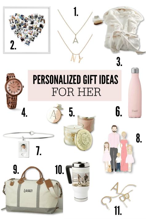 Fabulous personalized gift ideas for her. Lots of different ideas for that perfect gift! #christmasgifts #giftguide #giftideas #personalizedgifts Personalized Gift Ideas, Felt Gifts, Gift Ideas For Women, Diy Artwork, Gift Ideas For Her, Diy Gifts For Boyfriend, Unique Diy Gifts, Best Gifts For Her, Christmas Gift Guide