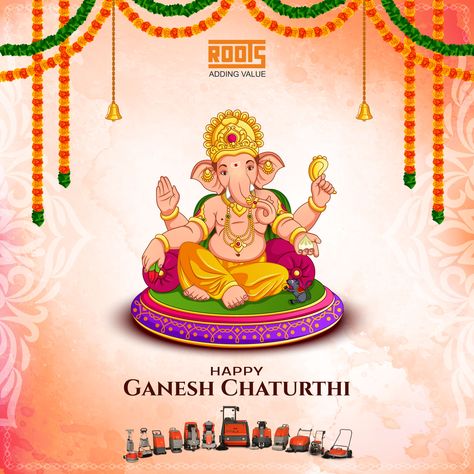 Wishing you a very happy and prosperous Ganesh Chaturthi. May you find all the delights of life and may all your dreams come true. #GaneshChaturthi #GanpatiBappaMorya #GaneshFestival #LordGanesha #VinayakaChaturthi #GaneshUtsav #Ganapati #Roots #AddingValue Vinayagar Chaturthi, Ganesh Utsav, Happy Ganesh Chaturthi, Ganesh Chaturthi, Lord Ganesha, Dreams Come True, Cleaning Solutions, Festival, Pure Products