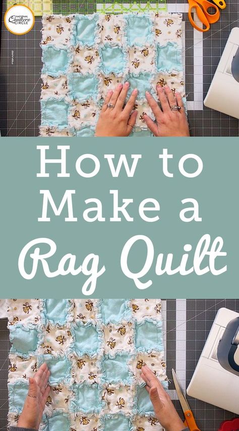 Quilting Tricks, Rag Quilt Instructions, Quilts Easy, Rag Quilting, Charity Sewing, Flannel Rag Quilts, Rag Quilt Tutorial, Rag Quilt Patterns, Quick Sew