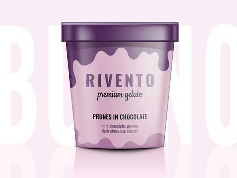 Ice-cream tub design by Ruslan Pirus on Dribbble Ice Cream Tub, Tub Design, Ice Cream Tubs, Learning Design, Ice Cream Shop, Silver Spring, Chocolate Milk, Dark Chocolate, Global Community