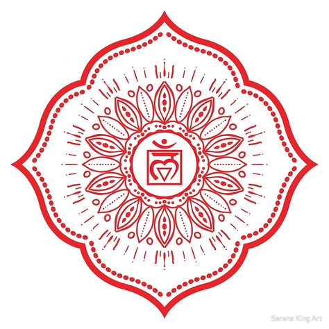 Root Chakra Mandala Chakra Mandala Art, Celtic Stained Glass, About Chakras, Chakra Mandala, Muladhara Chakra, Chakra Tattoo, Pen Work, Chakra Healing Stones, Chakra Art