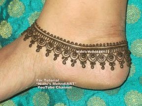 Mehandi Designs For Leg, Easy Mehandi Designs, Mehndi Design For Eid, Feet Mehndi Design, Mehndi Designs Finger, Mehndi New, Easy Mehandi, Henna Hand Designs, Feet Henna