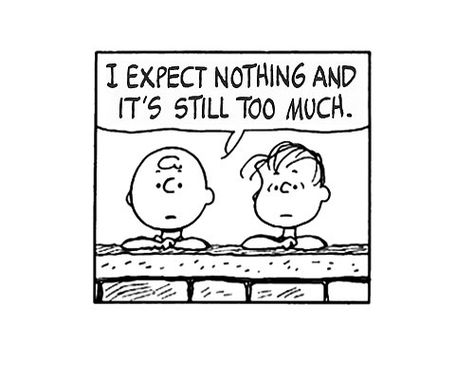 this isn't happiness™ - photo caption contains external link Charlie Brown Quotes, Comics Quote, Snoopy Comics, Expect Nothing, Peanuts Comic Strip, Snoopy Funny, Snoopy Images, Peanuts Cartoon, Snoopy Quotes