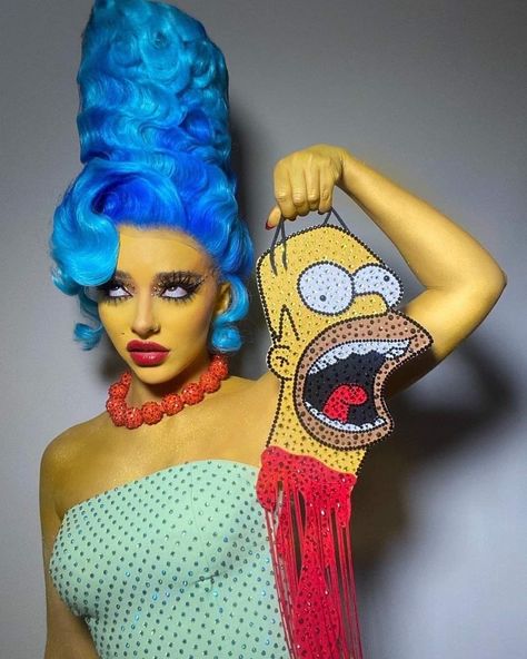 Simpsons Halloween, Top Halloween Costumes, Creepy Halloween Makeup, Hot Halloween Outfits, Clever Halloween Costumes, Hallowen Costume, Pretty Halloween, Jade Thirlwall, Unique Halloween Costumes