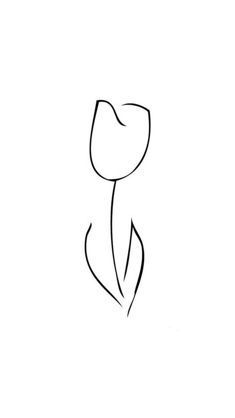 One Line Doodles, Rose Aesthetic Wallpaper, Line Drawing Of Flowers, Aesthetic Wallpaper Hd, Simple Line Drawing, Tato Henna, Rose Aesthetic, Minimalist Drawing, Simple Line Drawings