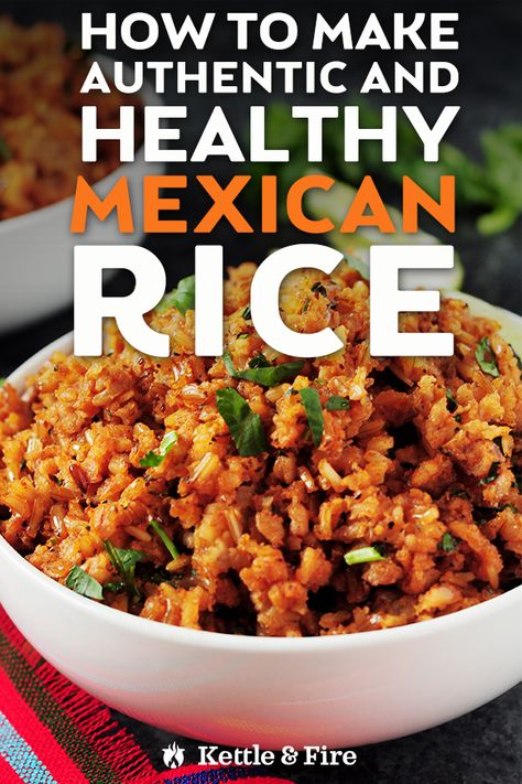 Healthy Mexican Rice, Authentic Mexican Rice, Broth Diet, Healthy Rice Recipes, Mexican Rice Easy, Food Sensitivity, Mexican Rice Recipes, Bone Broth Recipe, Healthy Mexican