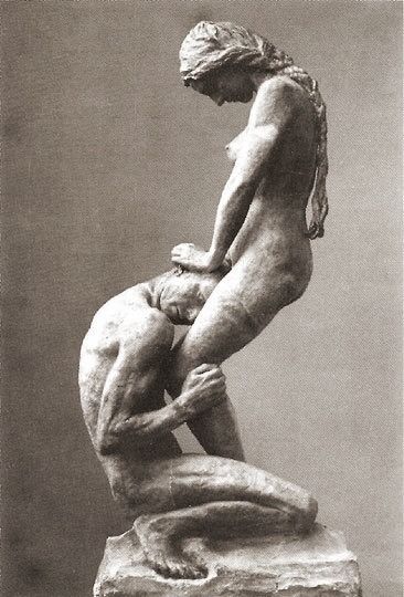 Gustav Vigeland Gustav Vigeland, Man Kneeling, Eros And Psyche, On The Wings Of Love, Ninth House, Classic Sculpture, Rennaissance Art, She Wolf, Mythology Art