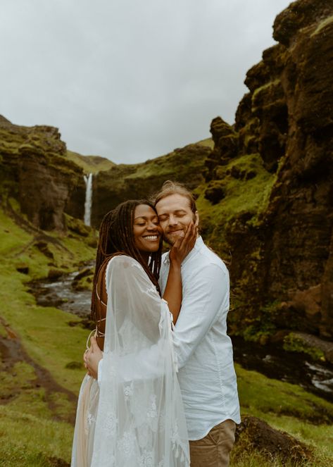 Iceland Waterfall and Black Sand Beach Elopement Iceland Elopement, Iceland Waterfalls, Before We Go, Beach Elopement, Black Sand Beach, Iceland Travel, Black Sand, Destination Elopement, Elopement Photography