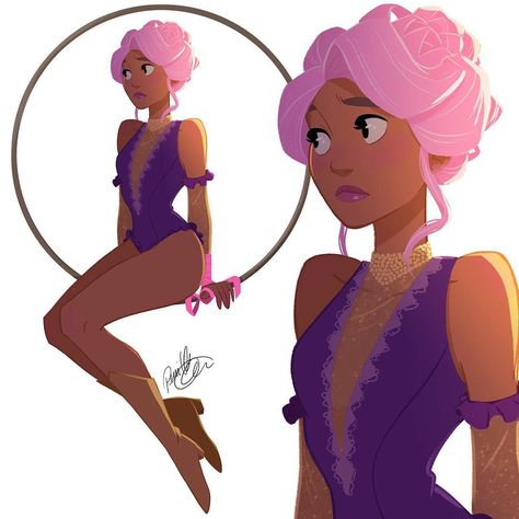 17.8k Likes, 107 Comments - Pernille Ørum (@pernilleoerum) on Instagram: “I had time to do a bit of coloring work on yesterday’s @greatestshowman #sketch #girlsinanimation…” Anne Wheeler, The Greatest Showman, Black Anime Characters, Halloween 2019, Pretty Art, Disney Art, Character Drawing, Animation Art, Character Design Inspiration