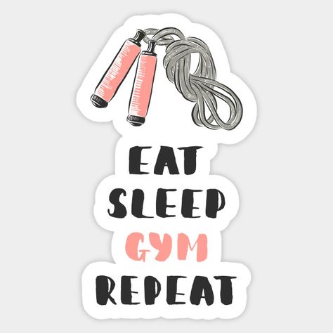 Health And Fitness Aesthetic Wallpaper, Fitness Stickers Free Printable, Gym Stickers Printable, Fitness Party Theme, Healthy Stickers, Fitness Slogan, Exercise Stickers, Sports Day Poster, Eat Sleep Gym Repeat