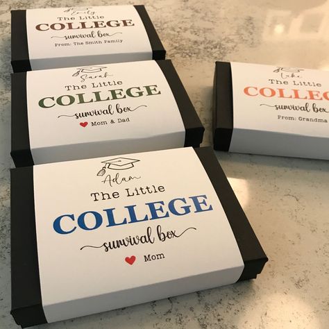 Gift For College Student, Gift Card Book, Graduation Treats, Business Card Organizer, Gig Harbor Wa, High School Graduation Gifts, College Care Package, Gift Card Boxes, Birthday Gift Cards