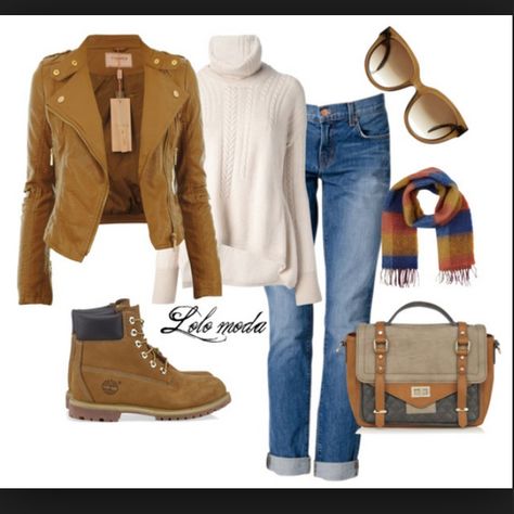 Outfit Botas Timberland Mujer, Stylish Winter Clothes, Timberland Boots Women Outfit, Timbaland Boots, Timberland Outfits Women, Autumn Outfits Curvy, Timberland Outfit, Outfit Botas, Timberland Boots Outfit