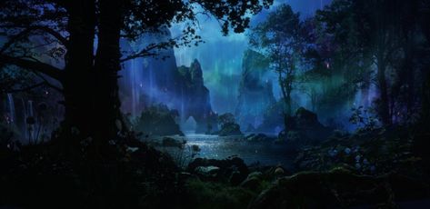 Maleficent Background, Maleficent Forest, Digital Matte Painting, Dylan Cole, Tree Monster, Jungle Temple, Dylan And Cole, Anime Places, Van Helsing