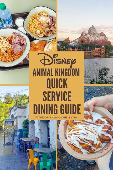 Find the best Quick Service dining options for your day at Disney's Animal Kingdom! From full menu counter service restaurants to snack locations, here's everything you need to know about Quick Service food at Animal Kingdom! Animal Kingdom Quick Service Meals | Animal Kingdom Quick Service Breakfast | Best Quick Service Restaurants at Animal Kingdom Animal Kingdom Resort, Animal Kingdom Snacks, Animal Kingdom Restaurants, Animal Kingdom Food, Animal Kingdom Dining, Disney 2023, Quick Service Restaurant, Character Dining, Disney World Vacation Planning