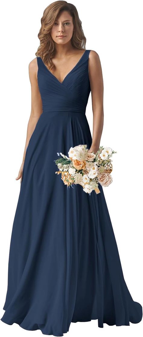 Sukleet Chiffon Bridesmaid Dresses Long for Women A Line Ruched Formal Porm Evening Gowns at Amazon Women’s Clothing store Wedding Maid Of Honor, Pageant Photography, Wedding Maids, Bridesmaid Dresses Long, Holiday Photoshoot, Maid Of Honour Dresses, Chiffon Bridesmaid Dresses, Long Bridesmaid Dress, Photoshoot Dress