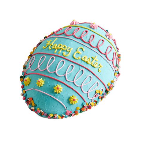 Easter Egg Ice Cream Cake: Carvel Easter Cake Egg Cakes Easter, Egg Cake Design, Easter Egg Cake Decorating Ideas, Easter Egg Shaped Cake, Carvel Cake, Egg Shaped Cake, Easter Egg Cakes, Egg Ice Cream, Easter Cake Designs