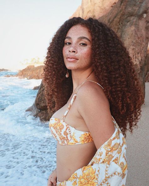 Joyjah Estrada, Summer Freckles, Dream Vacation Spots, Naturally Curly Hair, Type 4 Hair, Photography Summer, San Lucas, Cabo San Lucas, Black Natural Hairstyles