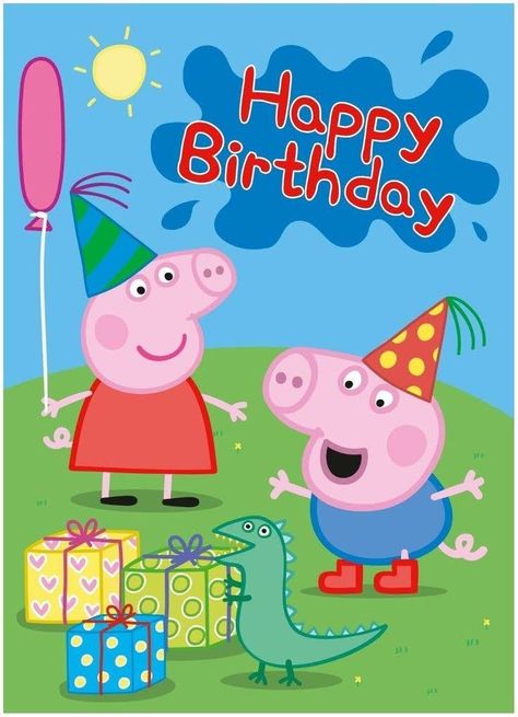 Happy Birthday Peppa Pig Images, Peppa Pig Birthday Card, Peppa Pig Background, Pig Background, Tyler Birthday, Peppa Pig Images, Pig Birthday Card, Peppa Pig Happy Birthday, Peppa Pig Stickers