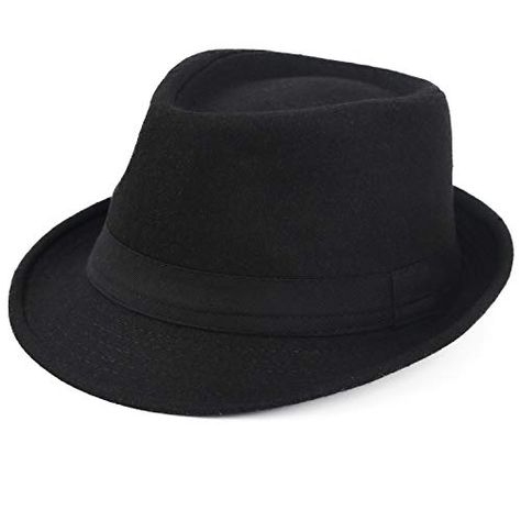 Fedora Hat Black, Trilby Fedora, Black Fedora Hat, Mens Fedora, Fedora Hat Men, Black Fedora, Beach Garden, Trilby Hat, Travel Beach