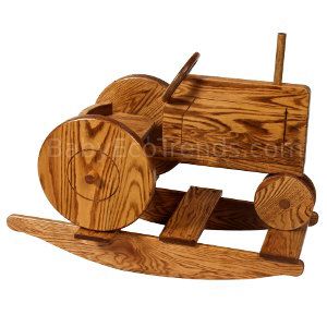 Amish Child's Tractor Rocker $550 Youth Furniture, Rocking Toy, Wooden Toy Cars, Wood Toys Plans, Wooden Toys Plans, Amish Furniture, Kid Toys, Rocking Horse, Wood Toys