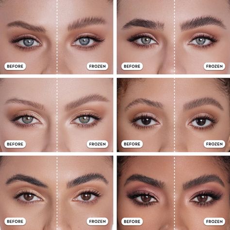 Feathered Brows, Brow Freeze, Feather Brows, Brow Styling, Anastasia Beverly Hills Brow, Eyebrow Makeup Tips, Waxed Eyebrows, Brow Color, Anastasia Brow