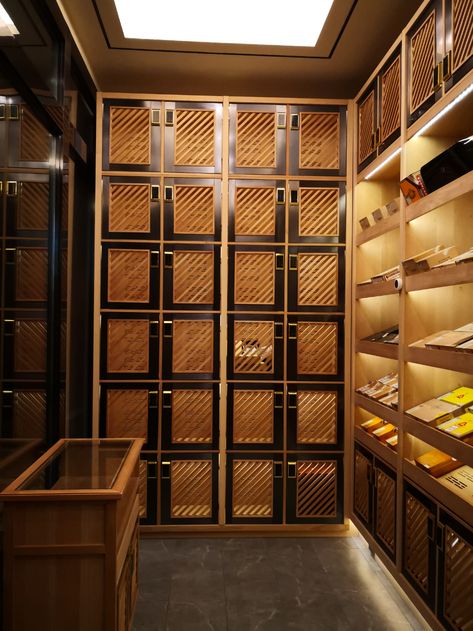 electronic cigar cabinet|humidor cabinet|wine cooler/cigar humidor Walk In Humidor Room, Walk In Humidor Design, Home Humidor, Walk In Humidor, Humidor Room, Best Humidor, Whiskey Room, Tea Cabinet, Home Bar Rooms