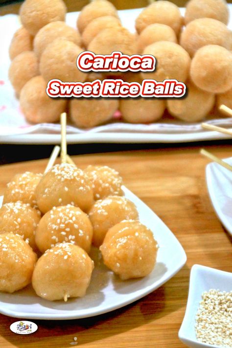 Carioca Recipe Konpeito Recipe, Carioca Recipe, Rice Dough, Pilipino Food Recipe, Pinoy Recipe, Pinoy Dessert, Scottish Dishes, Filipino Food Dessert, Filipino Recipe