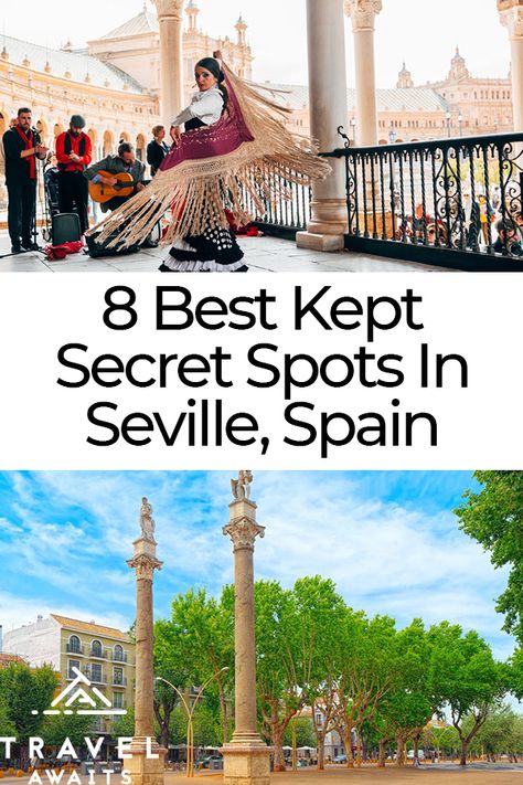 One Day In Seville Spain, Spain Must See Places, Salou Spain Things To Do, South Spain, Seville Spain Travel, Europe Pics, Andalusia Travel, Seville Cathedral Spain, Seville Spain Alcazar