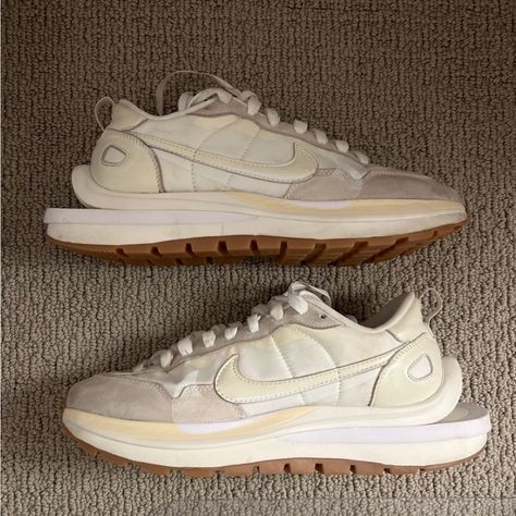 Nike Sacai Vaporwaffle Sail Nike Sacai Vaporwaffle, Sacai Nike, Nike X Sacai, Nike Sacai, Nike Vapor, 12th Man, White Brand, Nike Air Force Sneaker, Puma Sneaker