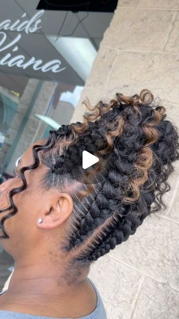 Crochet Braids/Braiding Specialist on Instagram: "Butterfly updo on 🔥 Go ahead and hit that follow ❤️" Butterfly Goddess Braid, Braided Updo With Curls, Butterfly Updo, Boho Feed In Braids Cornrows, 2 Jumbo Braids, Butterfly Feed In Braids, Butterfly Braids Hairstyle, 4 Butterfly Braids, Butterfly Braid With Weave