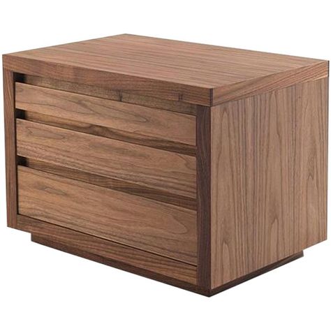 Side Box Design, Box Side Table, Nightstand Ideas, Walnut Plywood, Italian Side, Walnut Nightstand, Dovetail Joints, Walnut Side Tables, Tempered Glass Shelves