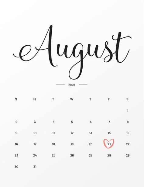 August Calendar, Baby Due Date, Birthing Classes, Baby Due, August Birthday, Prenatal Care, Year Of The Rat, Birthday Calendar, Birthstone Colors