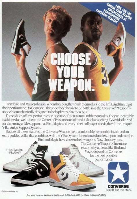 Converse vintage shoes: The old-school Chucks, sneakers & athletic footwear Sneaker Ads, Converse Basketball Shoes, Converse Basketball, Star Wars Outfit, Converse Vintage, Nike Ad, Converse Nike, Shoes Ads, Vintage Converse