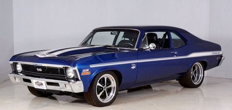 Chevy Nova Custom, Chevy Ss, Chevy Cars, Chevrolet Nova, Chevy Nova, Classy Cars, Hot Rods Cars, Drag Cars, Dream Garage