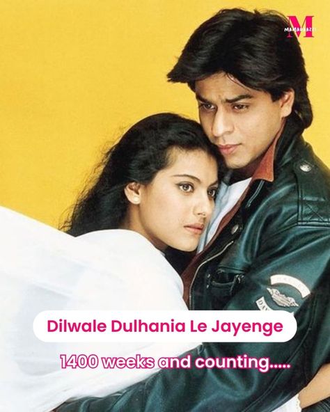 There are superhits, and then there are legendary movies which had the longest dream run at the box office 😎 Here's a list of such timeless classics which had long runs at the box office 🔥 [Bollywood, Bollywood gossip, Bollywood updates, Mamaraazzi] Pather Panchali, Srk Kajol, Dilwale Dulhania Le Jayenge, Andaz Apna Apna, Best Movies Of All Time, Shahrukh Khan And Kajol, Srk Movies, Vintage Bollywood Aesthetic, Bollywood Posters