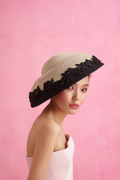 High Tea Hats, 1950s Hats, Tea Hats, Ulyana Sergeenko, Flapper Hat, Women Hats, Vintage Millinery, Kentucky Derby Hats, Doll Hat