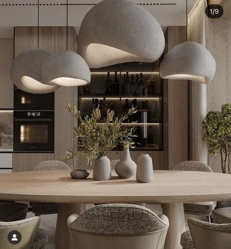 Room Table, Dining Room Table, Dining Room, Ceiling, Interior Design, Plants, Instagram, Design