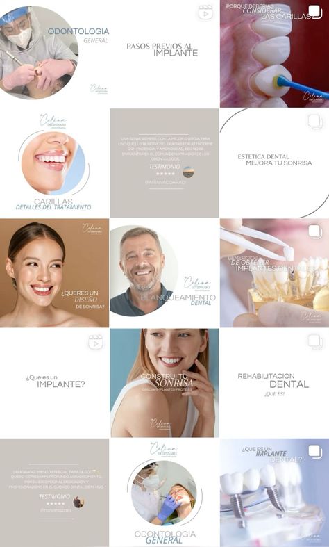 At Expert Dental Care, we understand that a healthy smile is essential to your overall well-being. Our dedicated team of skilled odontologists combines years of experience with a compassionate approach, ensuring that your dental visits are as comfortable as they are effective. We offer a wide range of services tailored to meet your unique needs, from routine check-ups to advanced treatments. Dental Clinic Instagram Feed, Social Media Branding Design, Dental Marketing, Teeth Jewelry, Instagram Branding, Healthy Smile, Office Set, Social Media Branding, Dental Clinic