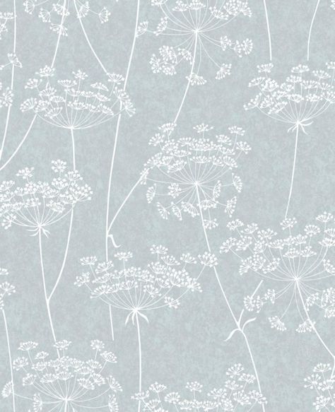 Innocence, Aura 33-302 by Superfresco Easy from Graham & Brown - Catalogue Mid Century Modern Wallpaper, Motif Design, Blue Aura, Simple Wallpapers, Neutral Wallpaper, Graham & Brown, A Wallpaper, Botanical Wallpaper, Wallpaper Decor