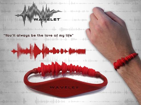 Wavelet - Audio Waveform Custom Soundwave Bracelets Harajuku Fashion Kawaii, Audio Waves, Bears Nails, Survival Gardening, Digital Fabrication, Sound Wave, Math Art, Take My Money, Inspirational Quotes God