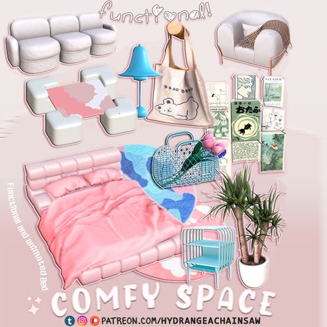 Sims Strawberry Cc, Sims 4 Cc Furniture Bedrooms Functional, Sims 4 Kawaii Furniture, Sims 4 Asian Cc Clothes, Sims4 Cc Decorations, Kawaii Cc Sims 4, Functional Cc Sims 4, Sims 4 Kawaii Cc Furniture, Sims 4 Cc Teen Bedroom