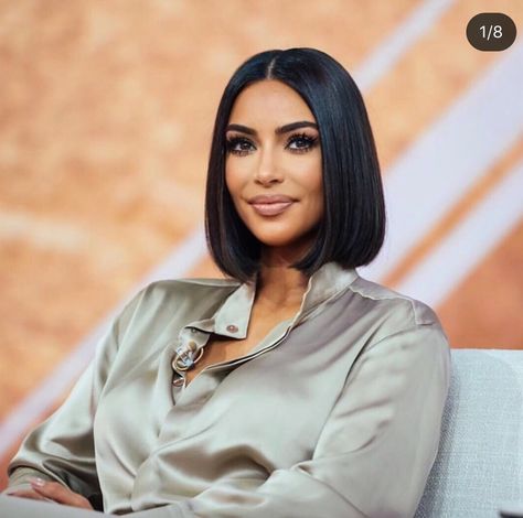 Kim K Short Hair, Kim Kardashian Short Hair, Kim Kardashian Blonde, Shakira Hair, Kim Kardashian Wedding, Kardashian Wedding, Kim Kardashian Makeup, Kim Kardashian Hair, Rambut Brunette