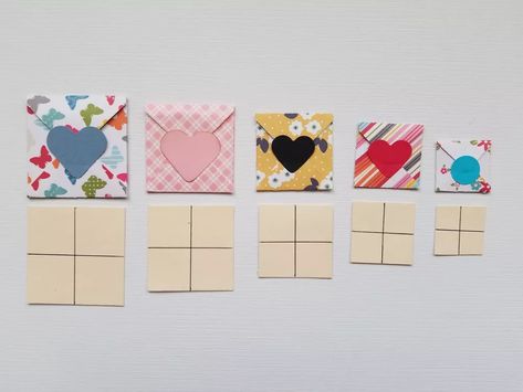 Diy Mini Envelopes, Valentine Bingo, Envelope Paper, Mini Envelope, Blue Fern Studios, Mixed Media Cards, Blue Fern, Christmas Challenge, Punch Board