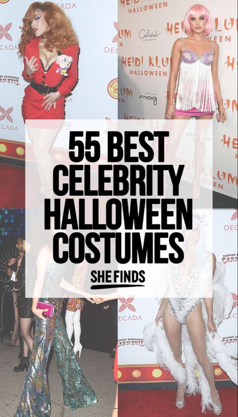 Hollywood Party Costume, Famous People Costumes, Hollywood Halloween Costumes, Movie Star Costumes, Pop Star Costumes, Horror Movie Costumes, Halloween Costumes Brunette, Basic Halloween Costumes, Most Creative Halloween Costumes