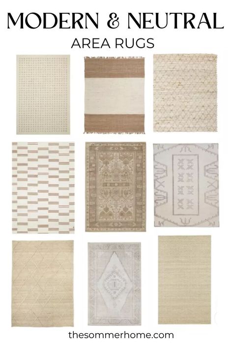 Area Rugs Neutral, Modern Interior Living Room, How To Style A Console Table, Rugs Entryway, Dining Rug, Neutral Area Rugs, Natural Fiber Rugs, Living Room Style, Perfect Rug