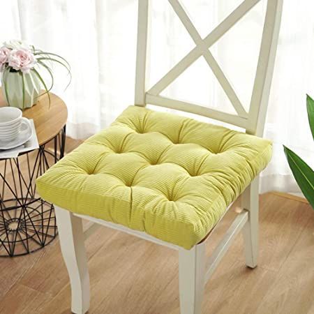 KTOL Square Tatami Seating Cushion Chair Pads,Soft Meditation Cushion Yoga Pillow Outdoor Patio Floor Pillow Office Chair Seat Cushion Mat Yellow 38x38cm(15x15inch) Outdoor Patio Floor, Rocking Chair Pads, Patio Floor, Dining Room Chair Cushions, Cushion Chair, Yoga Pillow, Sofa Seat Cushions, Office Chair Cushion, Round Sofa